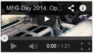 Link to manufacturing day video