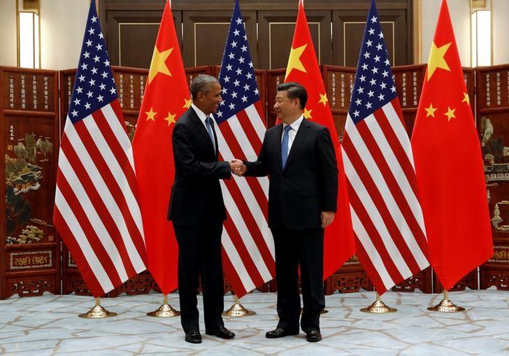 Obama meets Xi Jinping during the summit.